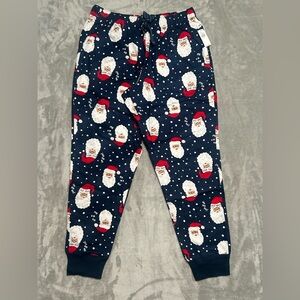 Old Navy Match The Family Santa Christmas Pajama Jogger Pants Men’s Small NWT